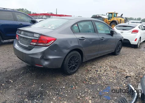 2014 Honda Civic Lx from USA, damaged, VIN 2HGFB2F52EH557855